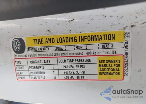 2014 Chevrolet Equinox 1Lt из США, поврежденный, VIN 2GNALBEK7E6376525